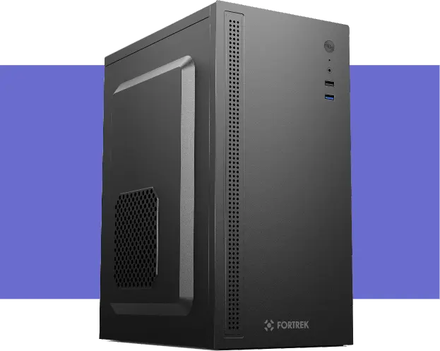 Gabinete Office GO12 Compact inclinado para a direita