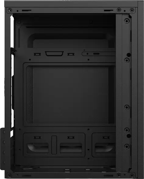 Gabinete Office GO12 Compact visão interna