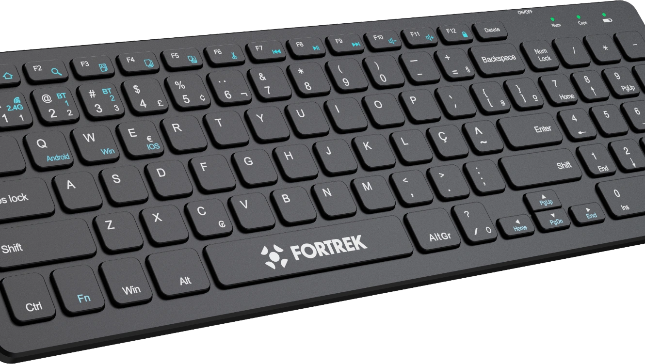 TECLADO SLIM BLUETOOTH KB11 FULL