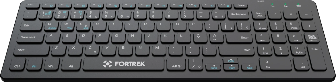 TECLADO SLIM BLUETOOTH KB11 FULL